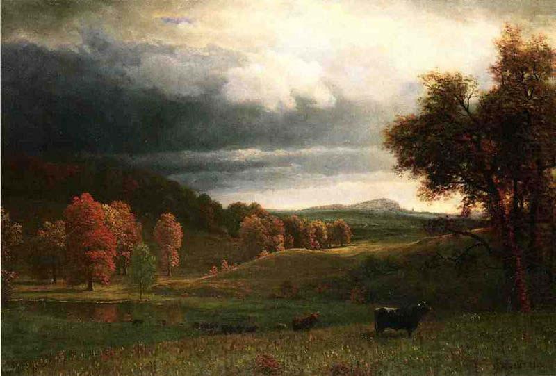 Albert Bierstadt The Catskills china oil painting image